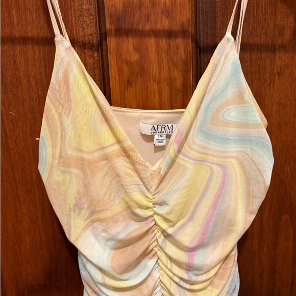 Multicolor Striped Women's Dress - Picture 5 of 5